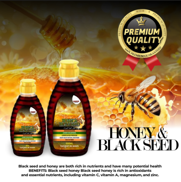 Raw Natural Honey & Black Seed